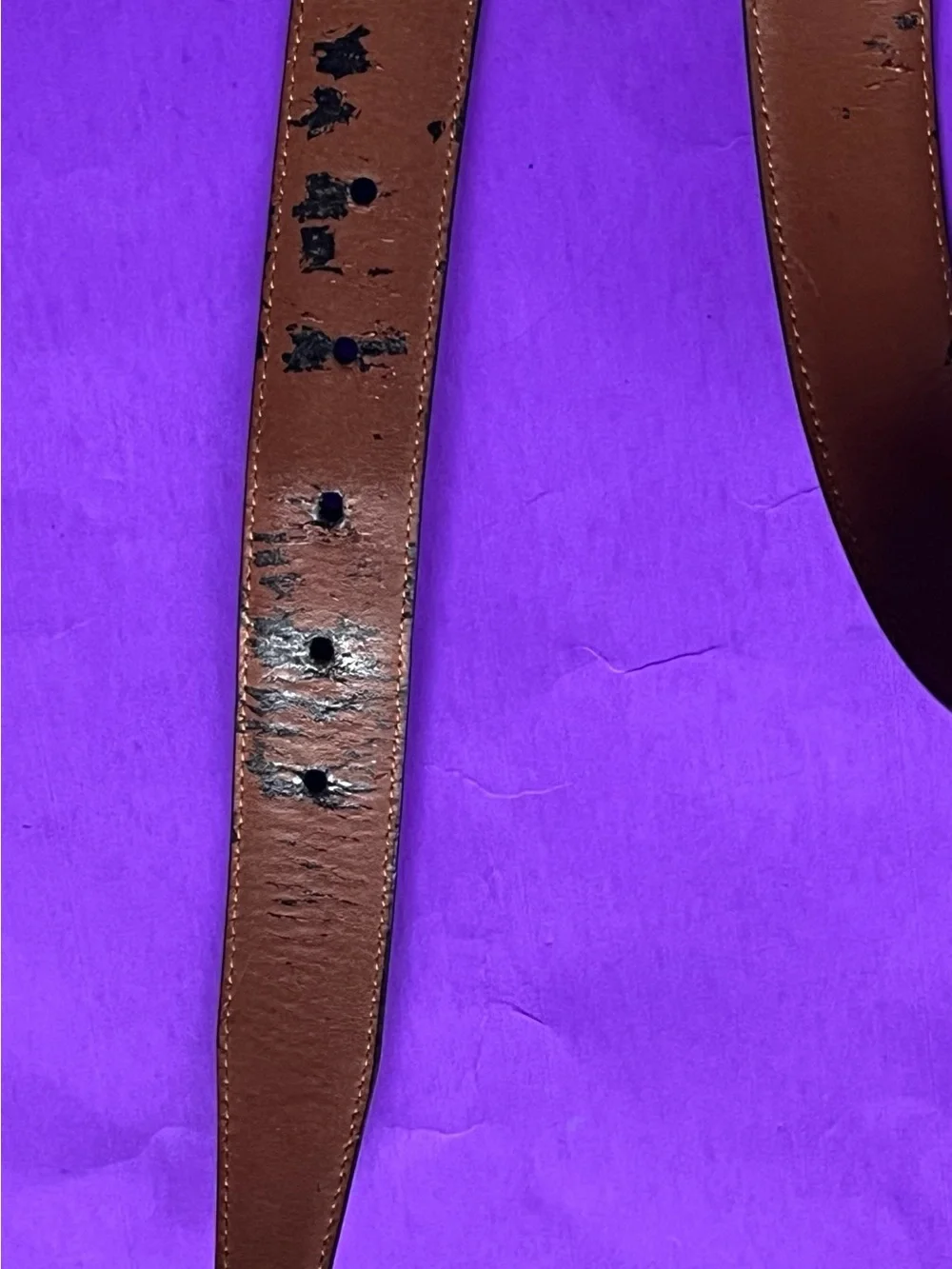 Brooks Brothers Italian Made Leather Belt - AS IS